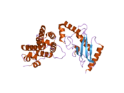 2gro: Crystal Structure of human RanGAP1-Ubc9-N85Q