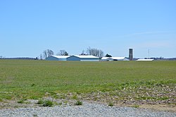 Fields southwest of Leesburg