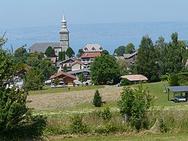 A general view of the area looking toward Lake Geneva