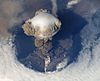 2009 eruption of Sarychev Volcano from the International Space Station