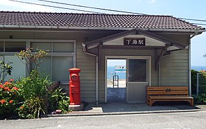 下滩站站房（2022年5月）