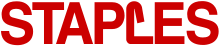 Staples logo until 2019.