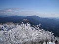 Eastside view of Mount Takami (January 2009)