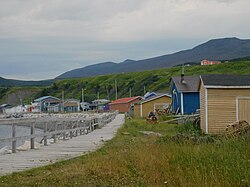 Waterfront and boardwalk