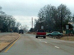 US 67 in Omaha, Texas