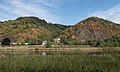 from between Těchlovice (okres Děčín) and Malé Březno (okres Ústí nad Labem), view to the Elbe