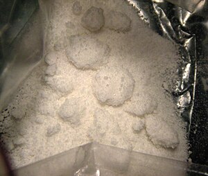 粉末状的MDMA盐酸盐。