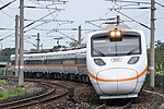 A Taiwan Railways Administration high-speed 1000 class train in February 2017