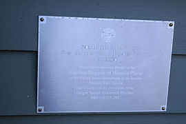 306 High St. plaque