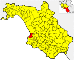 Agropoli within the Province of Salerno