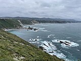 View from Cape Vidio westwards