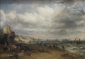 Chain Pier, Brighton (painting), 1826–27, oil on canvas, Tate Britain, London