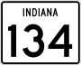 State Road 134 marker