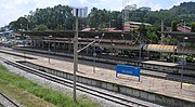The Kajang station in 2007 before the MRT was built.