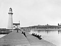 Oswego lighthouse, 1900