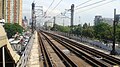 View of Kamuning from the station