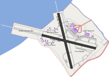 Map of the airport