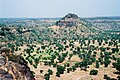 Landscape of the Manding Mountains in the surroundings of Siby