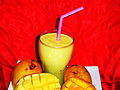 Image 19The popular Indian drink mango lassi. (from List of national drinks)