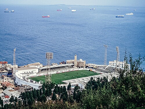 Omar Hammadi Stadium in Algiers