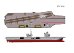 The future French aircraft carrier as of 2006