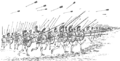 Hoplites in combat