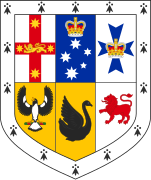 澳大利亚国徽上的盾徽