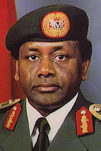 Official portrait of Sani Abacha