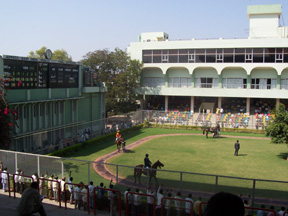 Mounting enclosure at Hyderabad Race Club