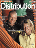 Magazine cover of Industrial Distribution