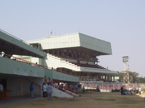 Jockey Club Grandstand at Hyderabad Race Club