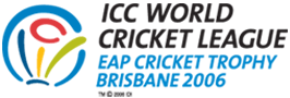 Logo of the 2006 ICC EAP Cricket Cup