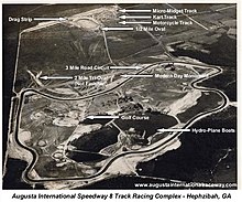 Augusta International Raceway layout