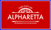 Flag of Alpharetta, Georgia