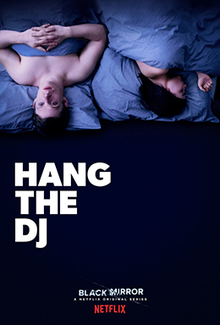 Man with eyes wide open and woman turned to the side in bed, shown upside-down