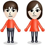 A Nintendo Mii avatar