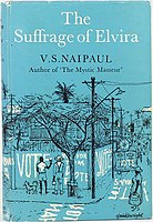 The Suffrage of Elvira by V. S. Naipaul, cover illustration by Robert Micklewright