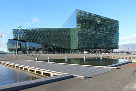 Harpa (concert hall) in Reykjavík (by Henning Larsen Architects and Olafur Eliasson, 2007–2011)
