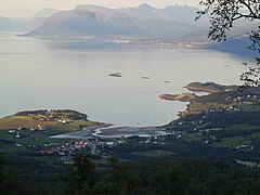 Sørvik in Harstad is at the southern tip of Troms