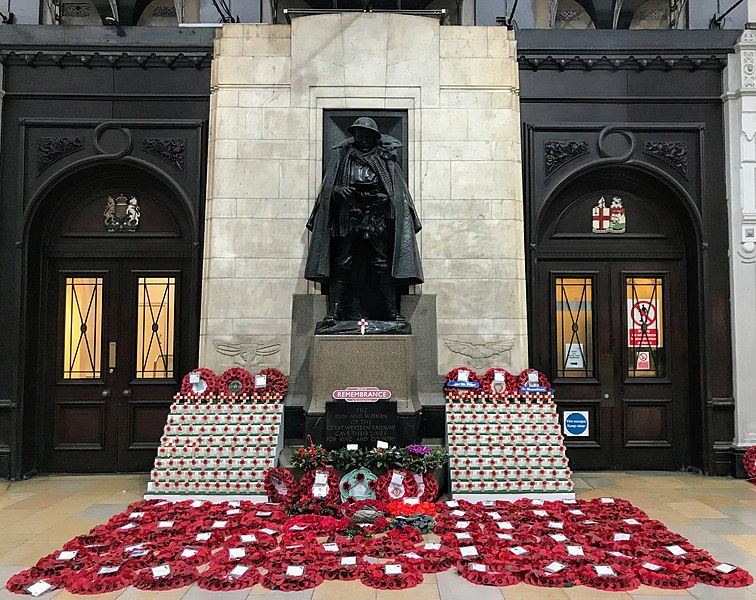 Great Western Railway War Memorial featured on 13 February 2022