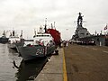 BAP Rio Nepeña (PC-243) and BAP Rio Tambo (PC-244) arriving to the Callao harbour, December 2008