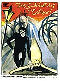 Theatrical release poster of The Cabinet of Dr. Caligari