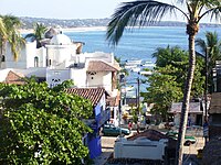 A view of Puerto Escondido in San Pedro Mixtepec municipality