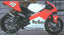 The Modenas KR3 Kenny Roberts Jr. used during the 1997 season.