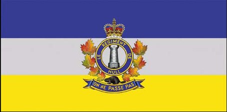 Camp flag of the regiment