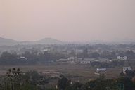 View from Budharaja Hill, Hindalco factory at far view