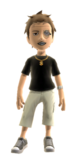 A Xbox 360 avatar