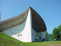 The Chapel of Notre-Dame-du Haut in Ronchamp, 1950–55 (Le Corbusier)