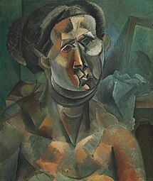 Pablo Picasso, 1909, Head of a Woman (Tête de femme)
