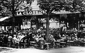 La Closerie des Lilas in the mid-19th century